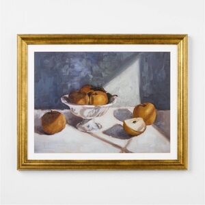 Threshold designed with Studio McGee 20"x16" Fruit Still Life Framed Wall Art